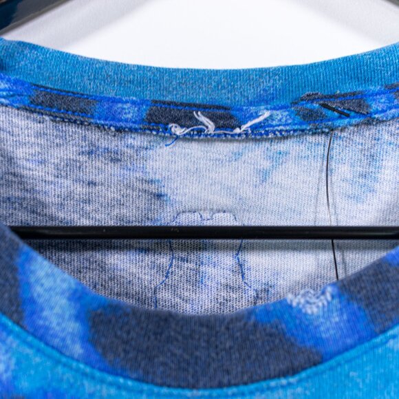 NIKE Skeleton Tie Dye Basketball T-Shirt Small Y2K Streetwear Skater - Picture 7 of 11